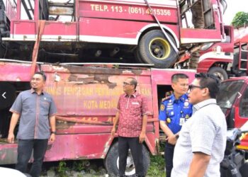 Pansus Ranperda Pencegahan Kebakaran DPRD Medan Gelar Kunjungan Kerja ke Dinas Damkar