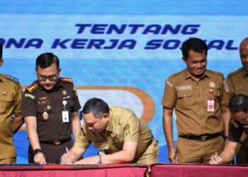 Bupati Pakpak Bharat Tandatangani MoU Sinergitas Pelaksanaan Pidana Kerja Sosial di Sumatera Utara