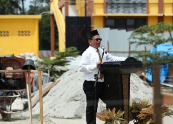 Pembangunan RKB SMP Negeri 1 Salak Dimulai, Dukung Penataan Kota Salak