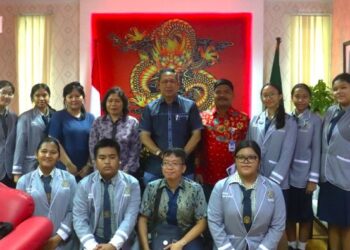 Ketua DPRD Medan Terima Audiensi Panitia Pentas Seni SMP St. Yoseph Pemuda Berkarakter