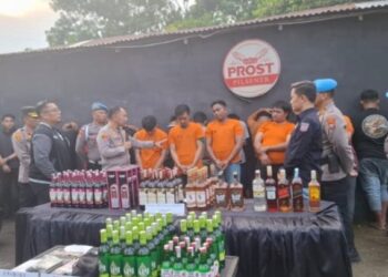 Sat Narkoba Polrestabes Medan Tetapkan 5 Karyawan THM di Pancur Batu sebagai Tersangka Penyalahgunaan Narkotika