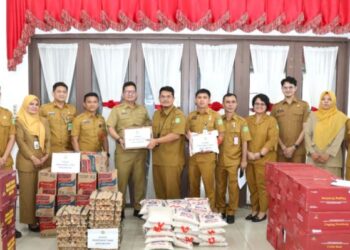 Sekretariat DPRD Kota Medan Gelar Apel Pagi dan Pengumpulan Donasi untuk Korban Banjir