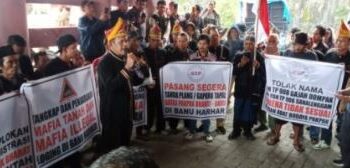 Ribuan Massa GSP–Sortagari Geruduk Kantor Pemerintahan di Pakpak Bharat, Tuntut Penegasan Tapal Batas dan Proses Hukum Penghinaan Suku