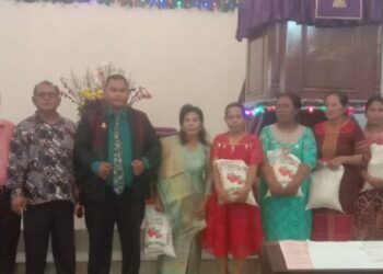 Natal PPTSB Medan Utara 2025: Semangat Solidaritas Marga Sinaga di Tengah Ujian Pasca-Banjir