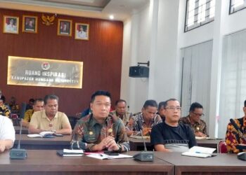 Bupati Humbang Hasundutan Ikuti Rakor Pemulihan Pascabencana Dipimpin Mendagri