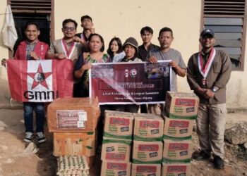 DPD GMNI Sumut Salurkan Bantuan Kemanusiaan bagi Korban Banjir dan Longsor