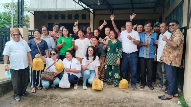 Punguan Silauraja Indonesia Salurkan Bantuan Sosial untuk 60 KK Terdampak Bencana di Sibolga