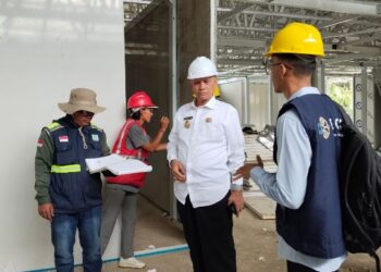 Wabup Pakpak Bharat Tinjau Pembangunan SPPG untuk Percepatan Program Makan Bergizi Gratis