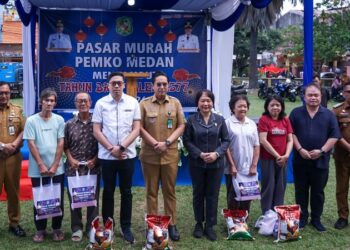 Jelang Imlek 2577, Pemko Medan Gelar Pasar Murah di Dua Kecamatan