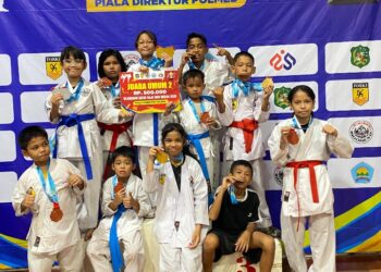 SD Budi Murni 2 Medan Raih Juara II Umum Kejuaraan Karate TAKO Piala Direktur POLMED 2026