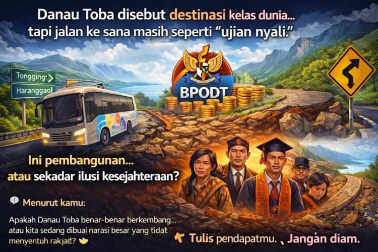 BPODT dan Ilusi Kesejahteraan: Infrastruktur Tertinggal di Pesisir Danau Toba, Simalungun