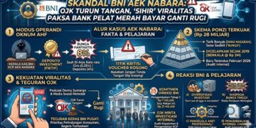 Skandal BNI Aek Nabara: OJK Turun Tangan, “Sihir” Viralitas Paksa Bank Pelat Merah Bayar Ganti Rugi