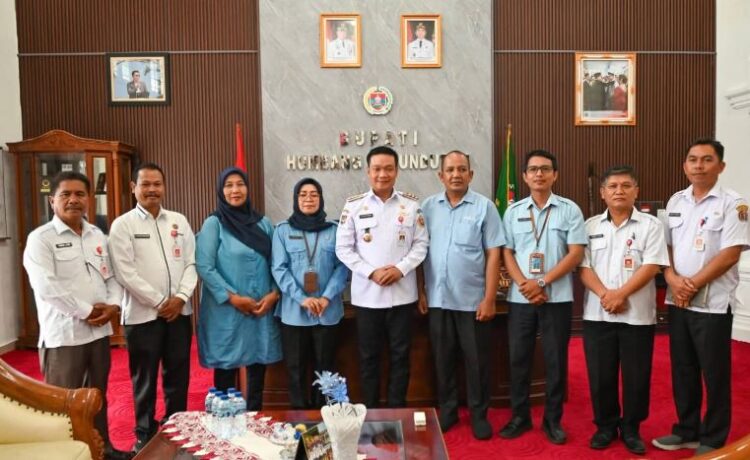 Bupati Humbahas Terima Audiensi RRI Sibolga, Jalin Kerja Sama Strategis Diseminasi Informasi