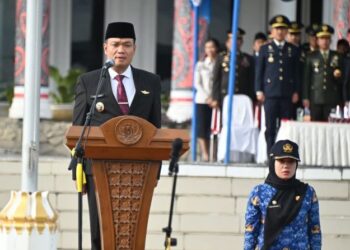 Pimpin Upacara Harkitnas ke-118 di Humbahas, Bupati Oloan Nababan Suarakan Pelindungan Tunas Bangsa di Era Digital