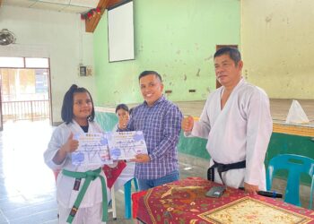 Semangat Juang Tinggi, Ujian Kenaikan Tingkat Karate-Do TAKO Dojo Budi Murni 2 Medan Berlangsung Sukses
