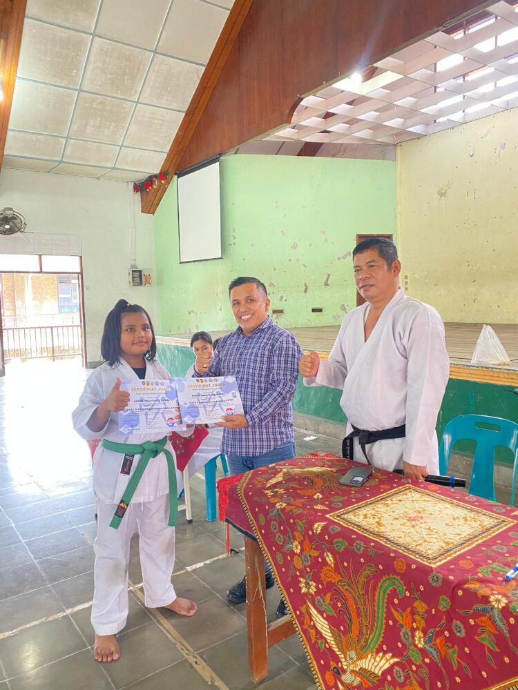Semangat Juang Tinggi, Ujian Kenaikan Tingkat Karate-Do TAKO Dojo Budi Murni 2 Medan Berlangsung Sukses
