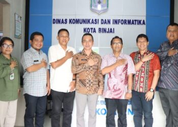 KPU Kota Binjai dan Diskominfo Perkuat Sinergi Publikasi Kepemiluan di Era Digital