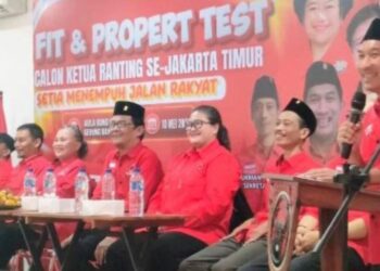 Setia Menempuh Jalan Rakyat, DPC PDI-P Jakarta Timur Sukses Gelar Fit and Proper Test Ketua Ranting