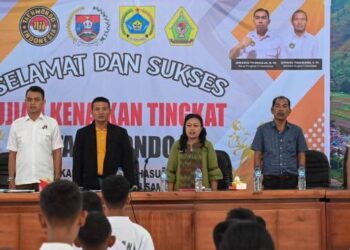 Buka UKT Geup Taekwondo Tiga Kabupaten, Pemkab Humbahas Pacu Atlet Muda Raih Prestasi Tiada Henti