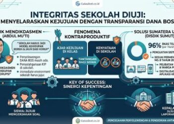 Integritas Sekolah Diuji: Menyelaraskan Retorika Kejujuran dengan Transparansi Dana BOS di Sumut
