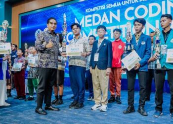 Tutup Medan Coding Competition 2026, Rico Waas: Teknologi Adalah Solusi Masa Depan