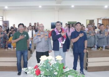 Anggota DPR RI Hinca Panjaitan Ajak Polres Karo Tebarkan Keharuman Pelayanan