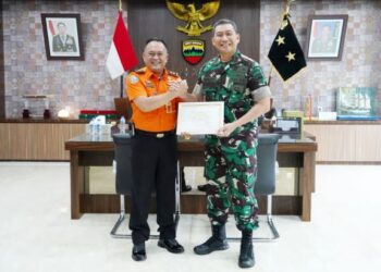 Perkuat Sinergi Operasi Kemanusiaan, Pangdam I/BB Terima Audiensi Kantor SAR Medan
