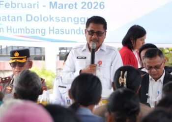 Bupati Humbahas Tekankan Penyaluran Bantuan Pangan 2026 Harus Tepat Sasaran dan Bebas Pungli