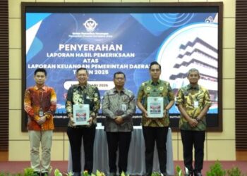 Ketua DPRD Medan Terima LHP LKPD 2025, Pemkot Kembali Raih Opini WTP