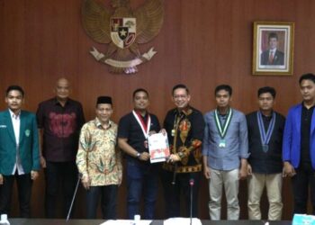 Ketua DPRD Medan Terima Aspirasi Kelompok Cipayung Plus