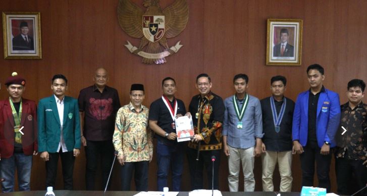 Ketua DPRD Medan Terima Aspirasi Kelompok Cipayung Plus