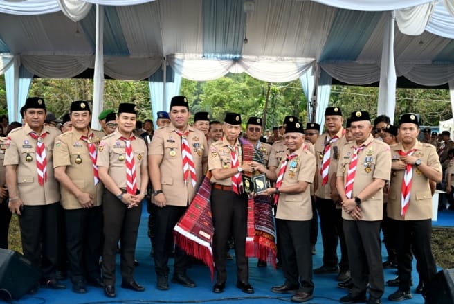 Wagub Surya Buka Jamda XI Pramuka Sumut 2026 Tanpa Biaya Peserta