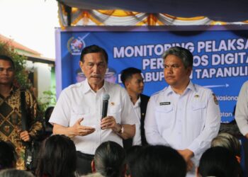 Taput Jadi Pelopor Digitalisasi Bansos, Luhut Apresiasi Komitmen Pemkab Wujudkan Penyaluran Tepat Sasaran