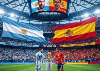 Argentina vs Spanyol di Final Piala Dunia 2026: Messi Bidik Gelar Beruntun, Yamal Siap Tantang Sang Idola