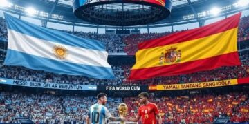 Argentina vs Spanyol di Final Piala Dunia 2026: Messi Bidik Gelar Beruntun, Yamal Siap Tantang Sang Idola