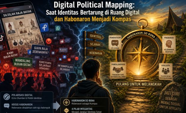 Digital Political Mapping: Saat Identitas Bertarung di Ruang Digital dan Habonaron Menjadi Kompas