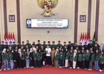 DPRD Medan Terima Kunjungan Mahasiswa Ilmu Politik USU, Edukasi Fungsi Parlemen