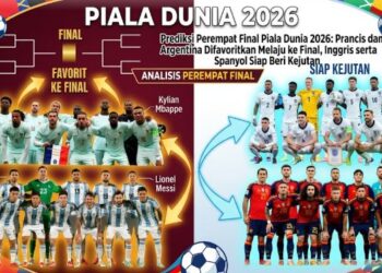 Prediksi Perempat Final Piala Dunia 2026: Prancis dan Argentina Difavoritkan Melaju ke Final, Inggris serta Spanyol Siap Beri Kejutan