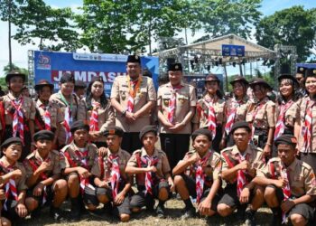 Bupati Humbahas Ikuti Penutupan Jamdasu XI, Gubsu Tegaskan Pramuka Cetak Generasi Tangguh