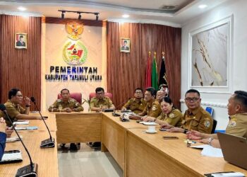 Rakor Pengendalian Inflasi 2026, Bupati Taput Perkuat Sinergi Dukung Program Strategis Nasional