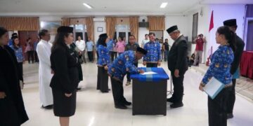 Pemkab Taput Lakukan Penyegaran Birokrasi, Wakil Bupati Tekankan Kompetensi dan Integritas ASN