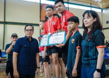 Tenis Meja Tetap Digemari, Rico Waas Dorong Lahirnya Atlet Muda Lewat Turnamen Piala Wali Kota Medan 2026