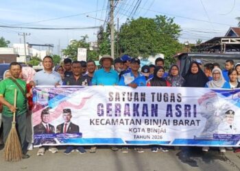 Gerakan ASRI Pemko Binjai Jaga Kebersihan Lingkungan