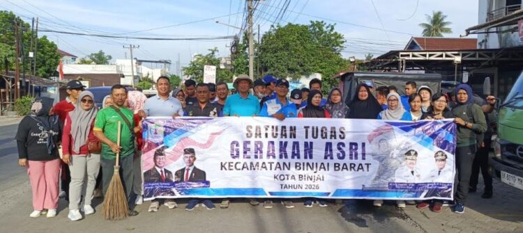 Gerakan ASRI Pemko Binjai Jaga Kebersihan Lingkungan