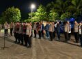 Pertajam Kamtibmas, 5 Polsek Gabungan Gelar Apel Kegiatan Rutin Ditingkatkan di Mapolsek Tuntungan