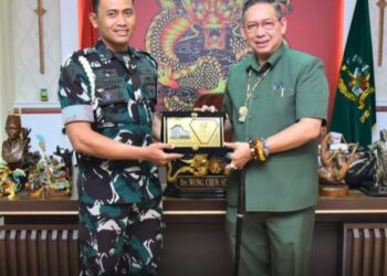 Ketua DPRD Medan Sambut Kunjungan Dandenpom I/5