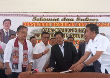 Konsolidasi Marga Sinaga: Sairon Deklarasi Maju Calon Ketum PPTSB 2026-2030