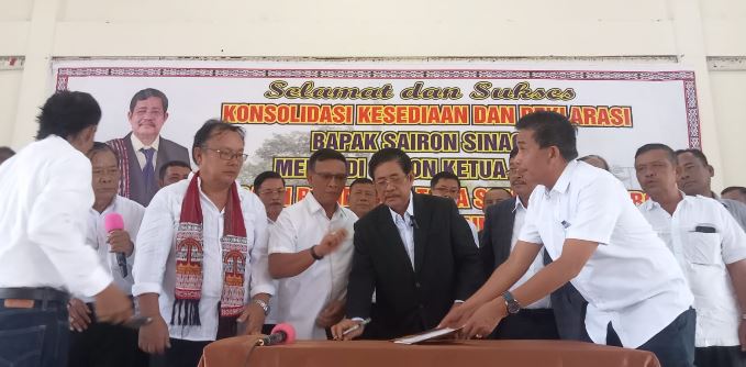 Konsolidasi Marga Sinaga: Sairon Deklarasi Maju Calon Ketum PPTSB 2026-2030