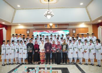 Apresiasi Paskibraka HUT Ke-81 RI, Wali Kota Medan: Kalian Pemimpin Masa Depan Indonesia