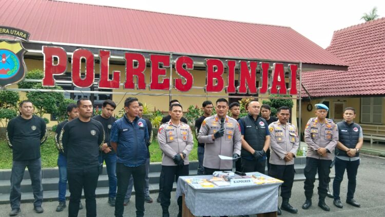 Polres Binjai Tangkap 20 Tersangka Narkoba dan Sita 250 Gram Sabu